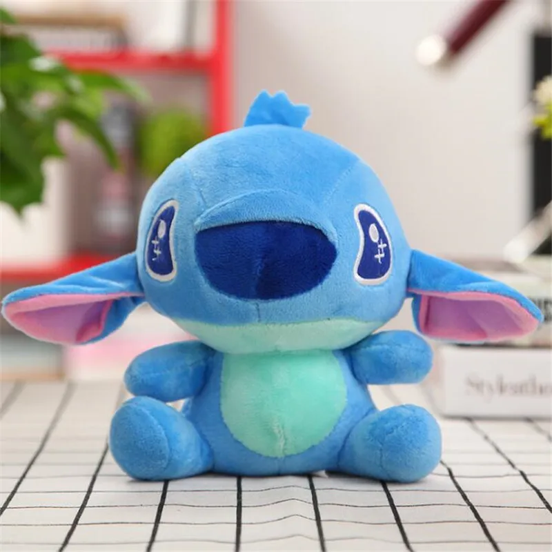 Disney Микки Маус Минни плюшевые игрушки куклы мягкие животные Стич Виньи медведь