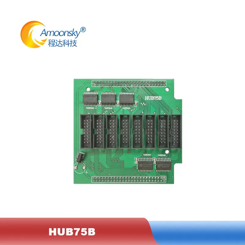 Светодиодный модуль панель для дисплея плата адаптера USB разветвитель со Hub75b Hub75e Hub08 Hub12 работать с Linsn RV901T