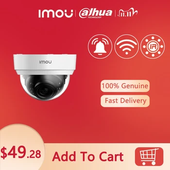 

Dahua Imou Dome Lite Wifi 1080P Surveillance Camera Human Detect Alarm Home Security CCTV 16X Dome Speed Auto-Track Night Vision