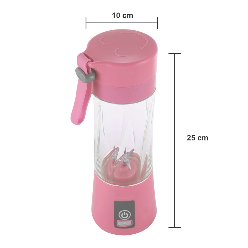 ABRA-портативный USB Перезаряжаемый блендер миксер 6 лезвий соковыжималка ручной смузи мини сок чашка электрическая соковыжималка