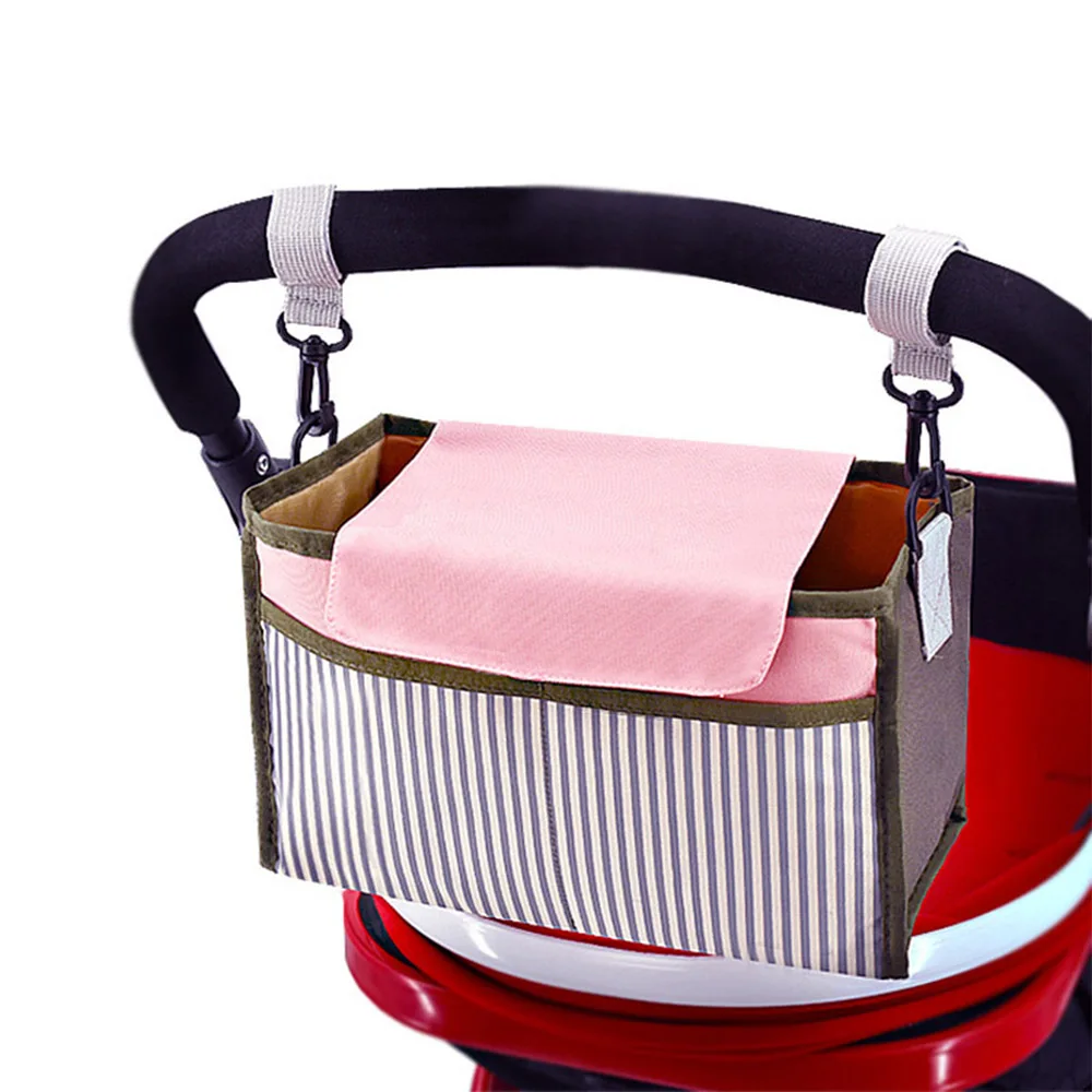 Portable Mummy Bag Multifunctional Baby Diaper Nappy Pram Stroller Hanging Accessories Convenient | Мать и ребенок