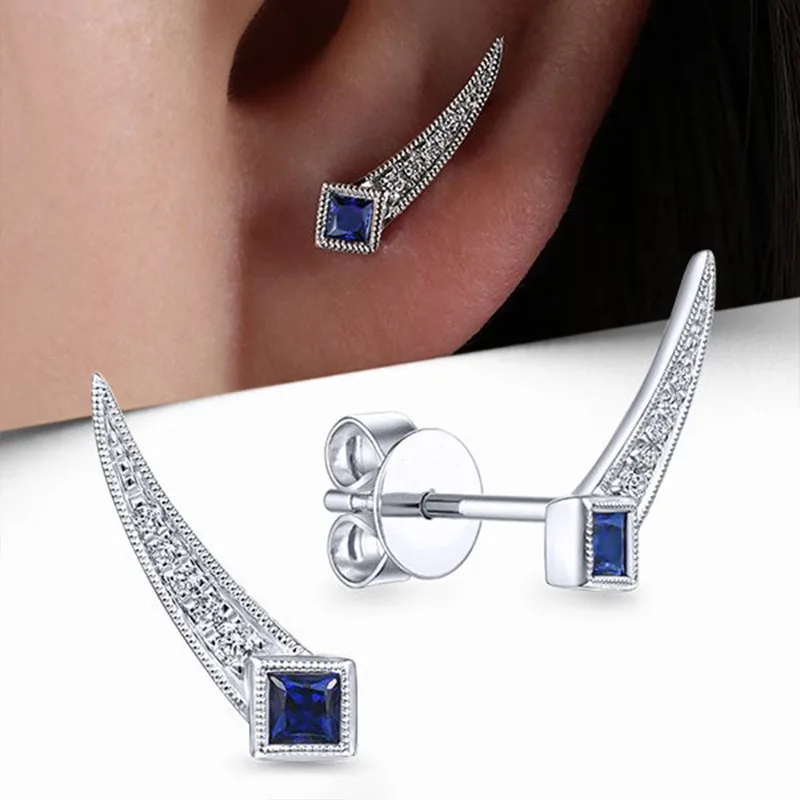 Waliicorners Women Stud Earrings Charming CZ Stone Simple Stylish Accessories Party Fashion Jewelry 4 H1e2d2b66cbfb4c218af2d28a90c737cel