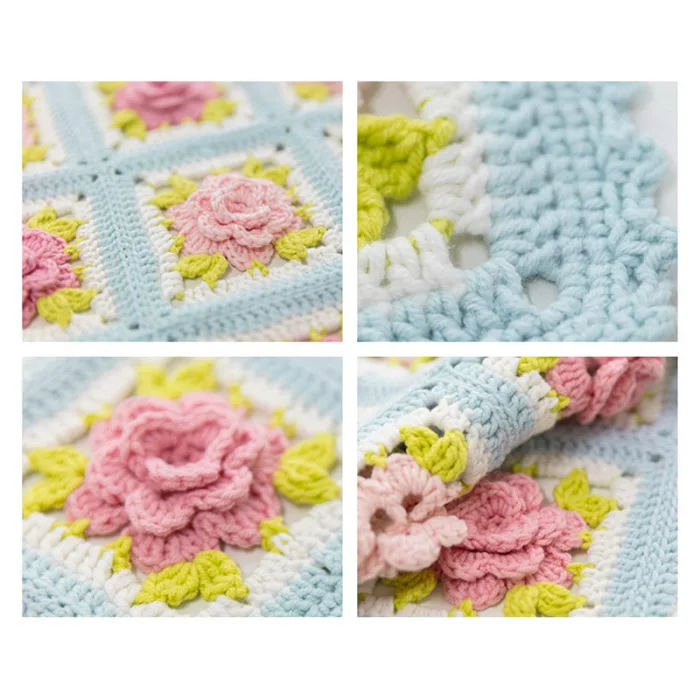 Newly DIY Crochet Hooks Set Needles Stitches Knitting Weaving Sewing Tools Set MK
