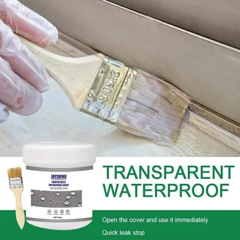 

30/100/300g Waterproof Invisible Adhesive Agent Super Strong Bonding Glue Sealant Leak-proof Bathroom Repair Invisible Adhesive