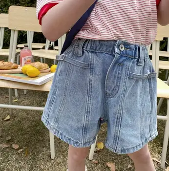 

2020 new wholesale girls denim shorts summer fashion girls shorts 2-8 years HO919