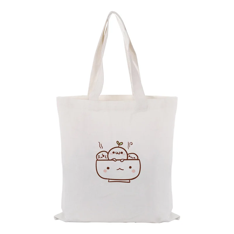 Милая Парусиновая Сумка-тоут со снеговиком, с текстом, ручная сумка, с принтом на заказ, с логотипом, для ежедневного использования, складная сумка для покупок, многоразовая