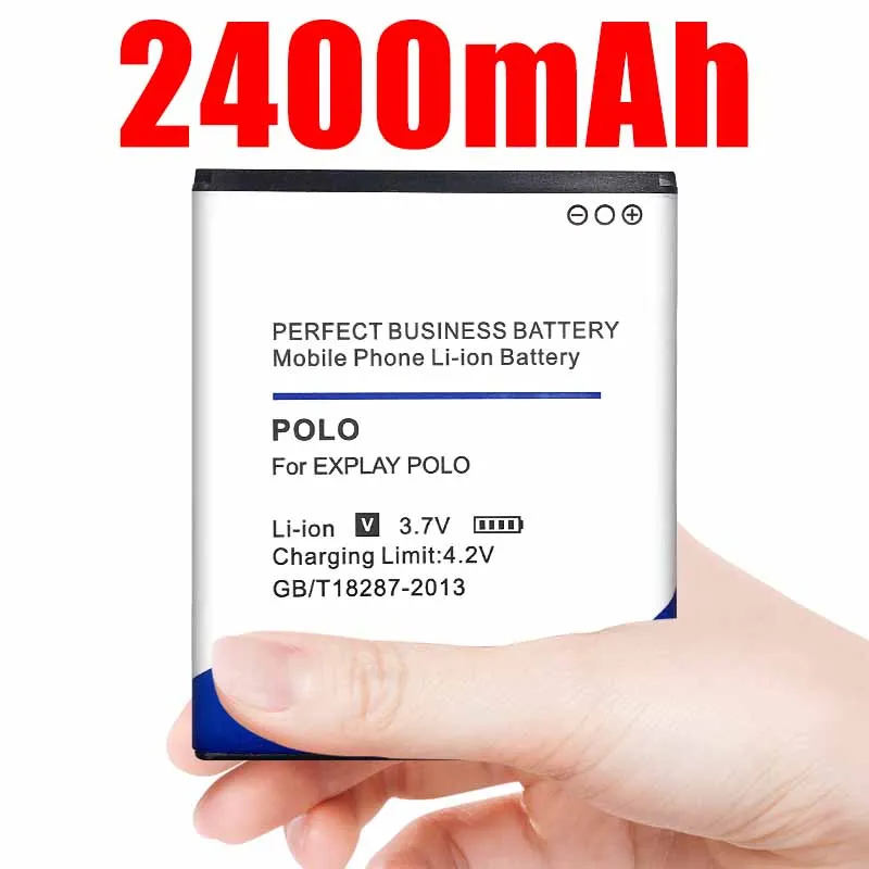 Новый Сменный аккумулятор Explay Polo на 2400 мАч для | Мобильные телефоны и аксессуары