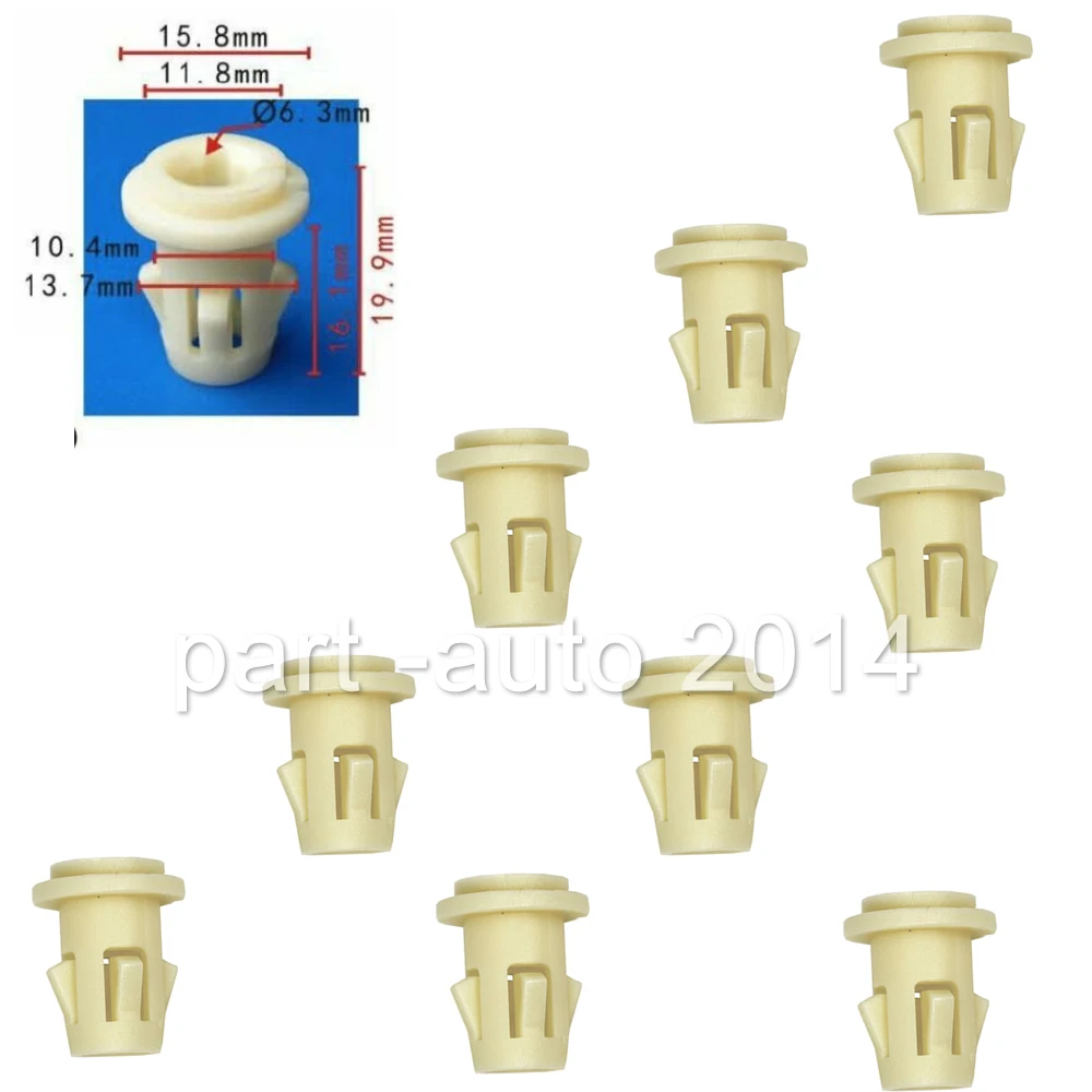 

100x / 500x OEM quality Nylon Fog Light Grommet 11570830 For GM Fog Light Driving Lamp Assembly Fastener
