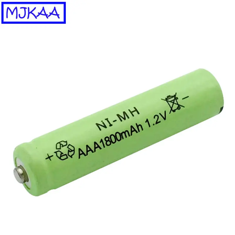 Аккумуляторная батарея MJKAA 12/20 шт. AAA 1800 мА/ч 1 2 В Ni MH 3 А высококачественные