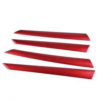 

CITALL Red Car Interior Door Panel Stripe Cover Trim Decoration ABS fit for Honda Accord 2018 2019