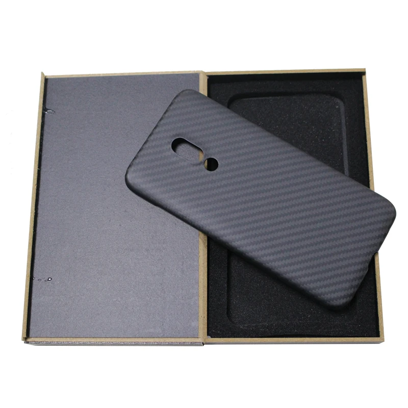 

Kevlar Aramid Fiber Mobile Phone Case for Meizu16 plus Ultra-thin Ultra-True Carbon Fiber Meizu16s plus Matt Black