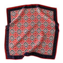 100% Silk Bandana Scarf – Luxury Square Neckerchief