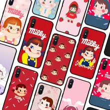 

Cartoon Fujiya Peko Milky Girl Boy Phone Case For Redmi 9A 8A 7A 7A 7 6A 5A 5 Plus 4X S2 GO K20 K30 6 Note 8 9 Pro Cover