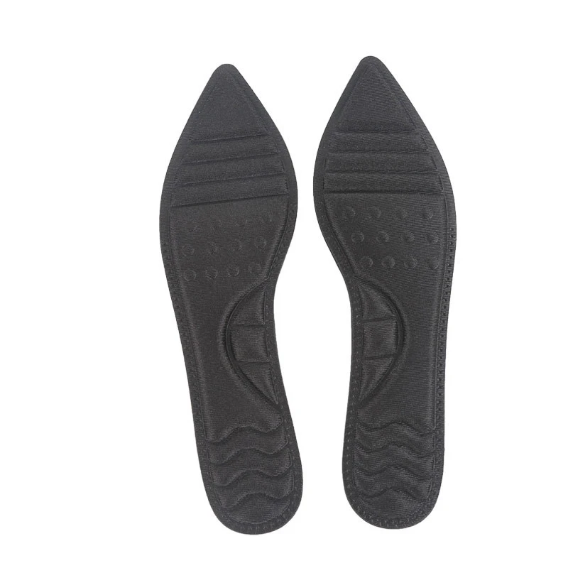 Женские уплотненные массажные мягкие губчатые стельки для обуви на высоком каблуке, самоклеящаяся вставка для ног