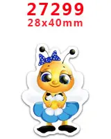 PR27299 30 шт/полимерные персонажи плоская задняя часть diy украшения аксессуары DIY материалы ручной работы PR27154 - Цвет: PR27299