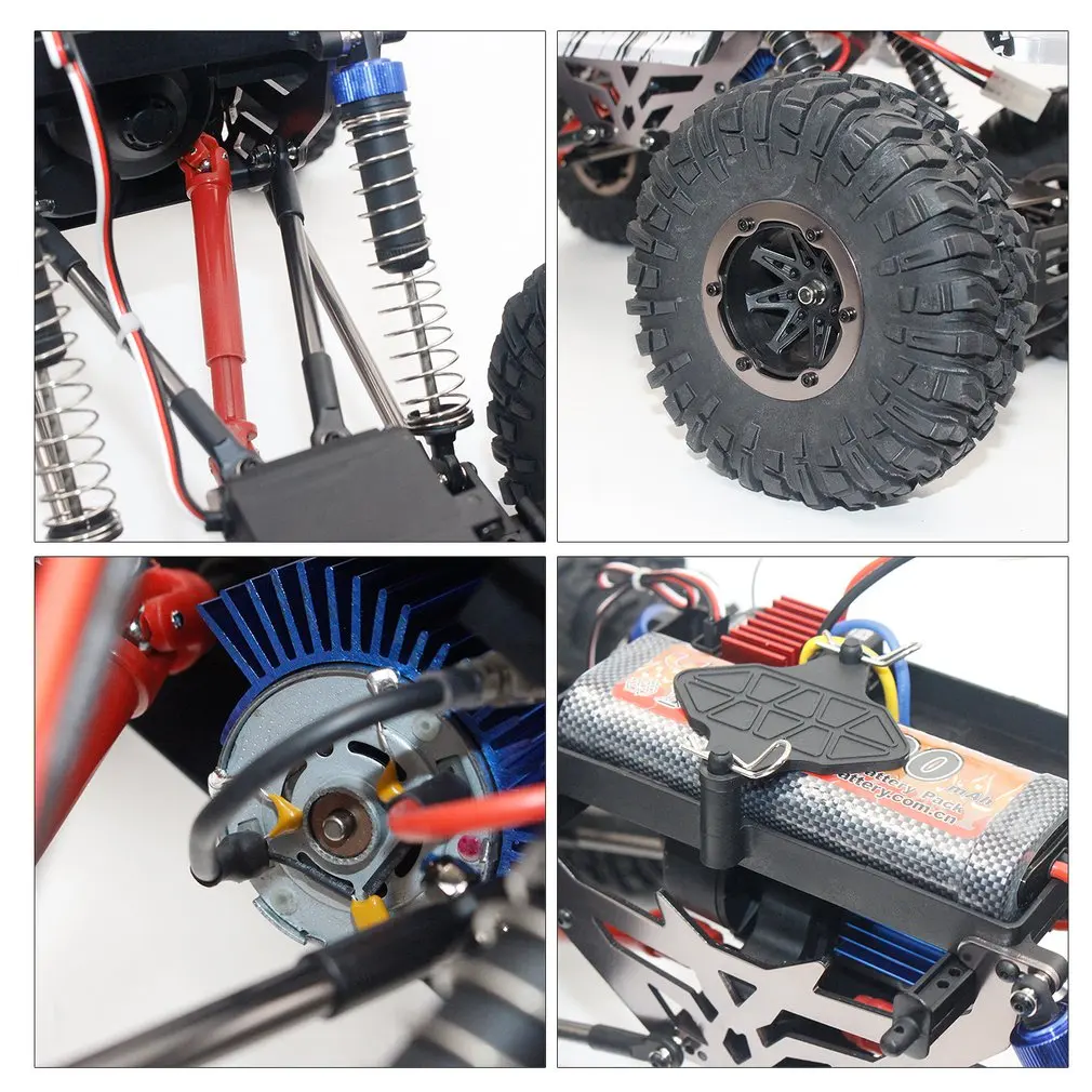 1071-SJ 1:10 2,4G 4WD RC Гусеничный Автомобиль матовый пульт дистанционного управления большая нога Выкл-модель дорожного транспортного средства РТР игрушка для детей подарок