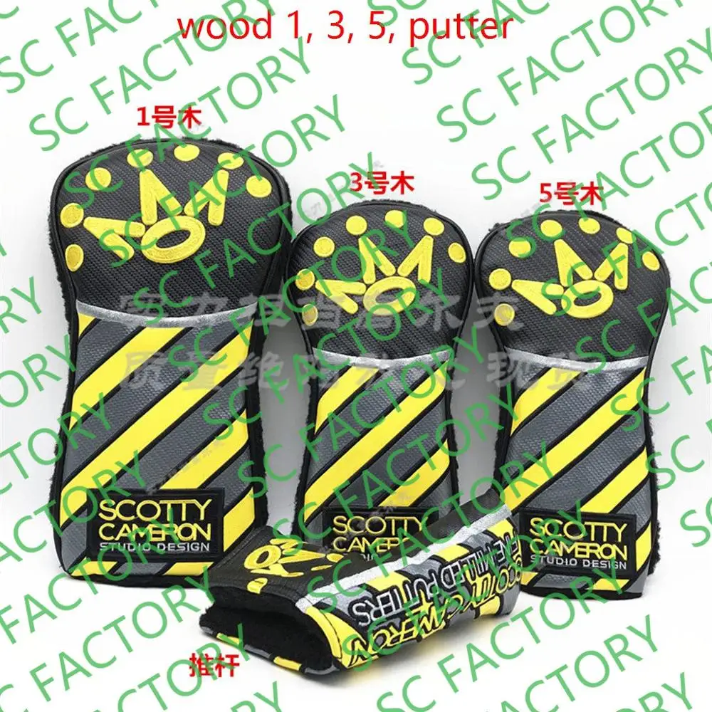 TlTLElST CROWN scotty wood гибридные головные уборы Тур магазин Камерон дизайн Скотти шпаттер на заказ головной убор Гольф шпаттер - Цвет: 17