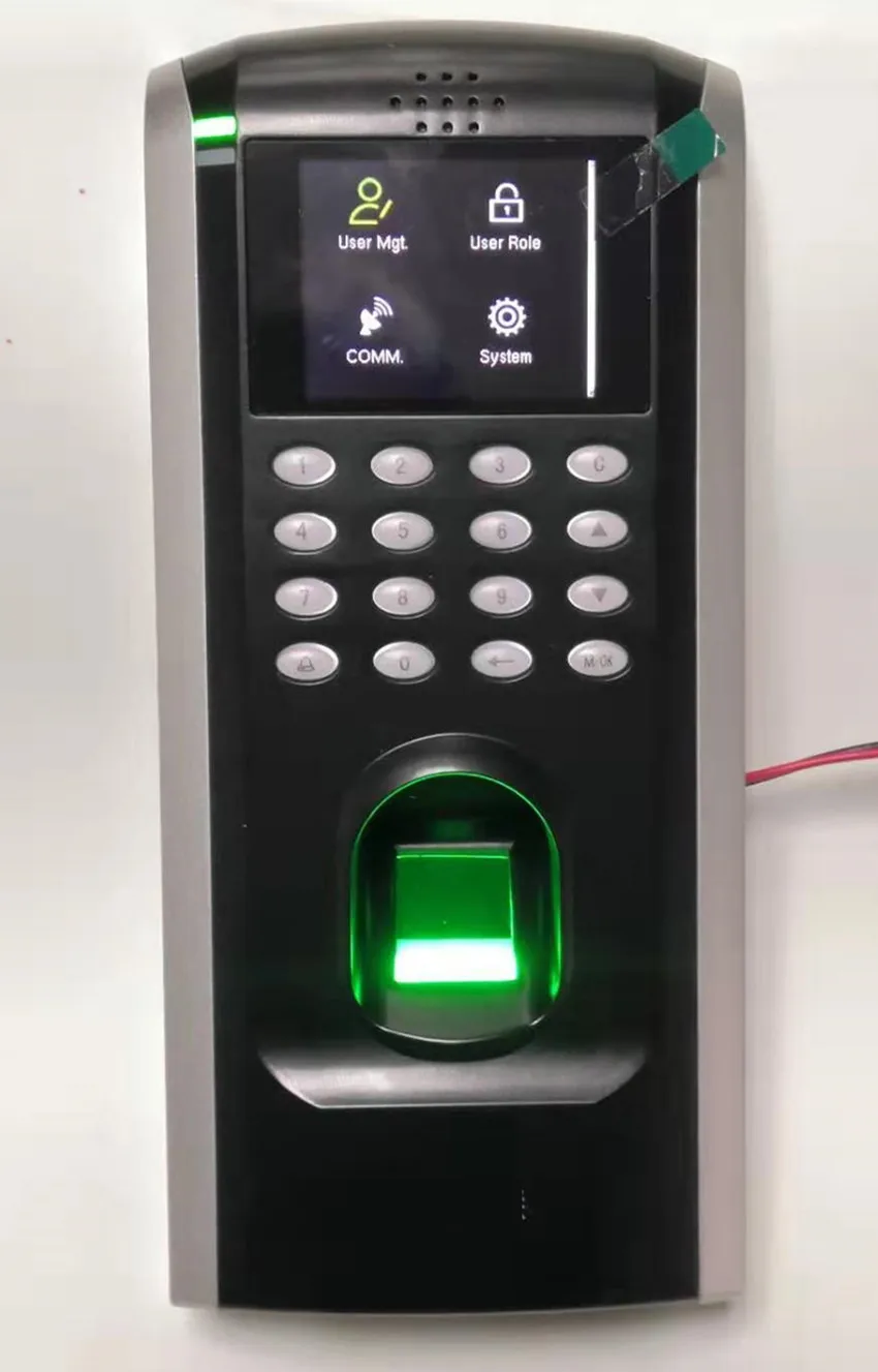 F7 TCP/IP RFID карта и система контроля доступа по отпечаткам пальцев времени |