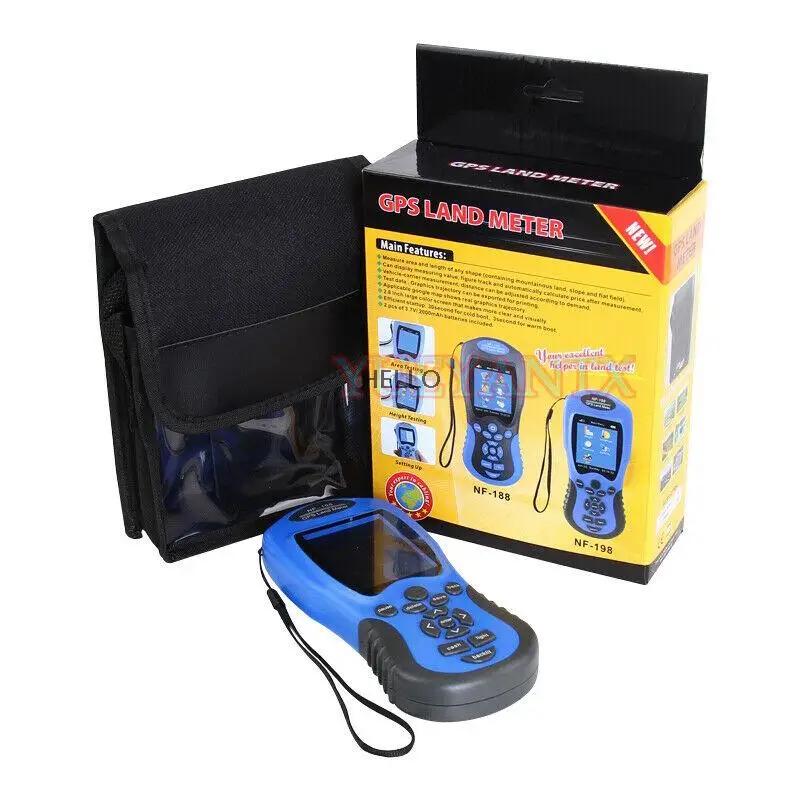 

GPS Survey Equipment Farm Land Surveying And Mapping Area Measurement Display