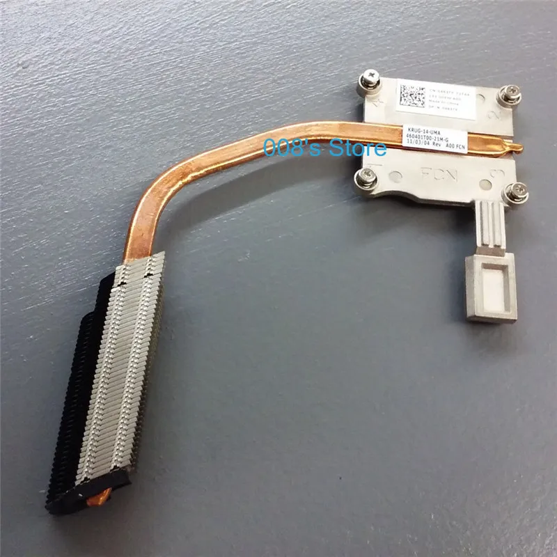 Heatsink only Радиатор с системой охлаждения для ноутбука DELL Latitude E5420 5420 cpu охлаждающая медь 0463TY 463TY DFS400805L10T FA6J - Цвет лезвия: Heatsink only