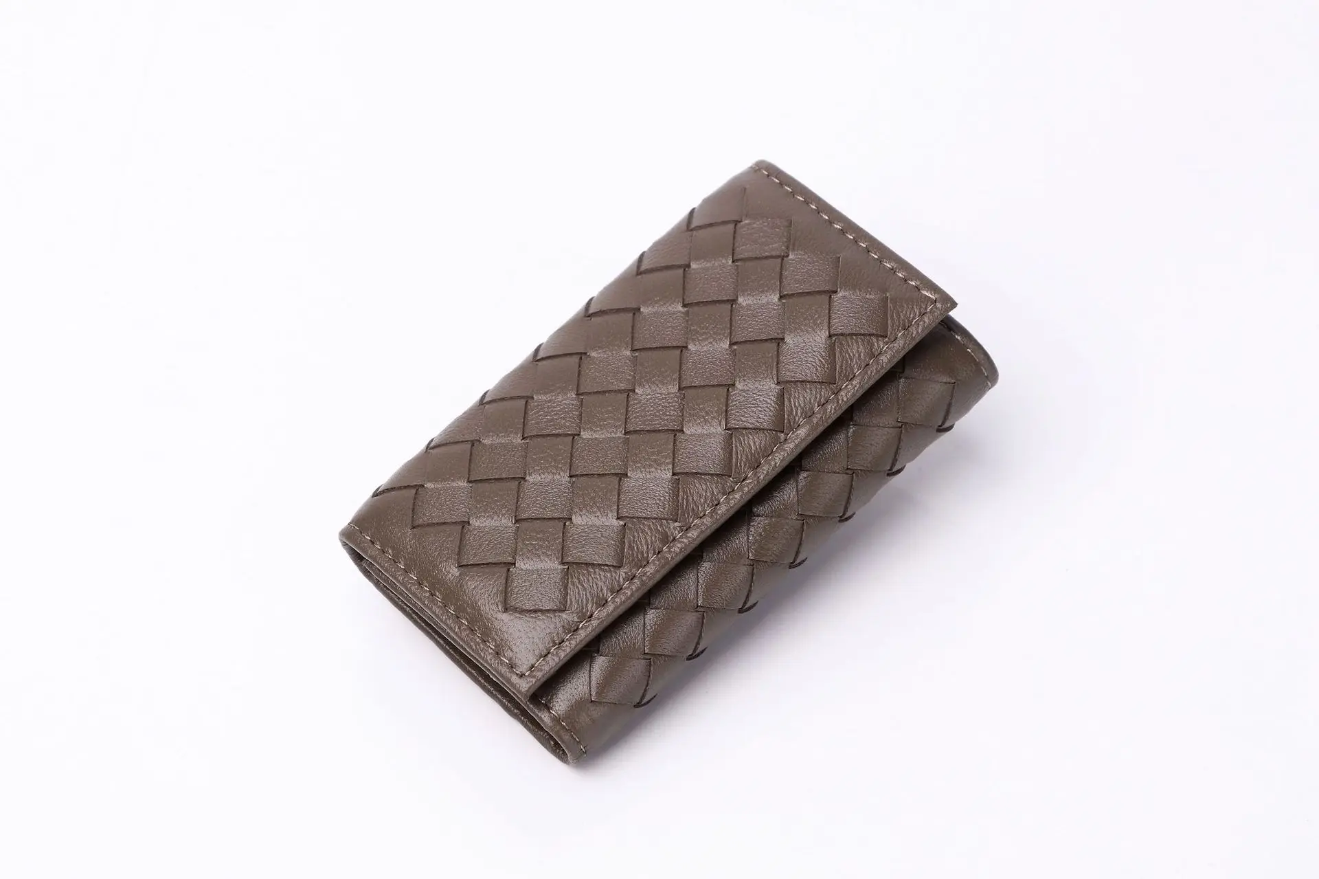 Весна короткий нейтральный тканый ключ пакет сплошной - Color: Brown