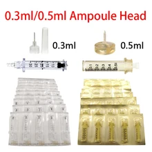 0,3 мл/0,5 мл гиалуроновая ручка ампульная головка для гиалуронической ручки распылитель против морщин губ наполнитель инъекции одноразовый стерильный шприц