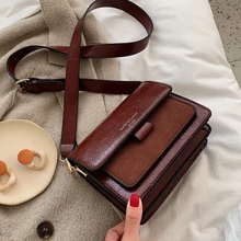 Ретро маленькие сумки, женские сумки, новинка, Осень-зима, Корейская версия, западный стиль, сумка-мессенджер, модная сумка на плечо, квадратная сумка