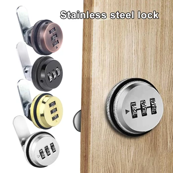 

3 Digital Code Combination Cam Lock Furniture Post Mail Box Cabinet Locker 3