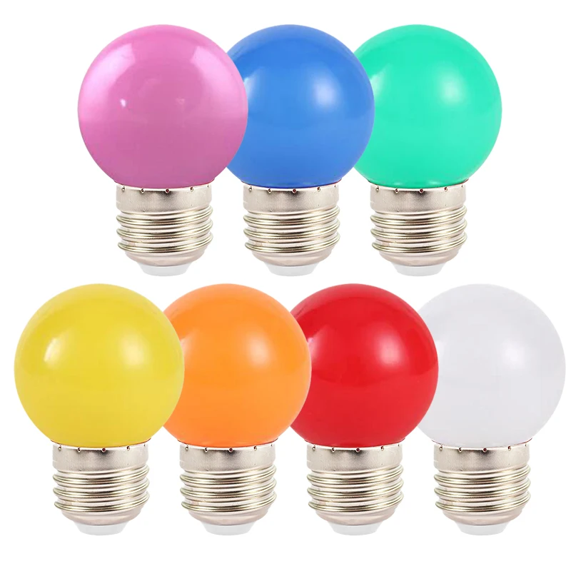 

E27 3W LED Lamp Bulbs 220V Hight Bright Colorful Bulb Lighting Lamp Saving Energy Holiday Party Bulb Decoration led lights bulbs