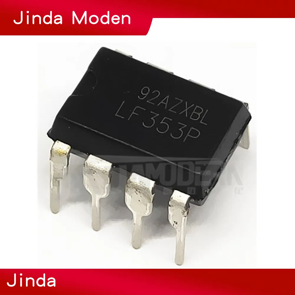 100 шт. LF353P DIP8 LF353N DIP 8 LF353 новый IC|Интегральные схемы| |