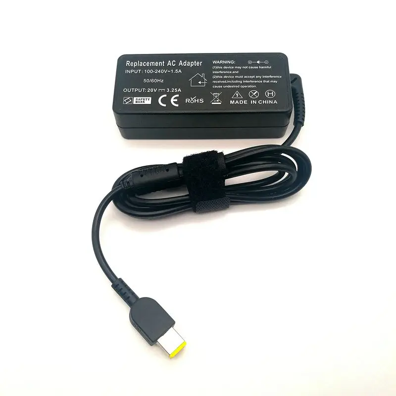 20V 3.25A 65 Вт AC Мощность адаптер ноутбука Зарядное устройство для lenovo X1 углерода E431 E531 S431 T440s X230s X240s G410 G500 G505 Z40-70 Z50-70