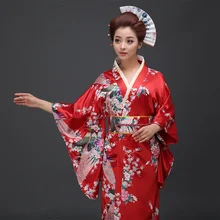 Традиционный японский костюм кимоно гейши Косплей Obi Yukata кимоно для каратэ женское кимоно хаори платье юката для женщин FF2297