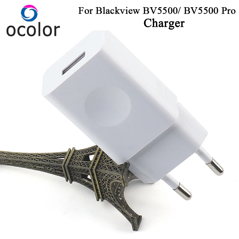 Ocolor для Blackview BV5500 быстрое зарядное устройство Высокое качество зарядное устройство Замена для Blackview BV5500 Pro usb зарядная головка