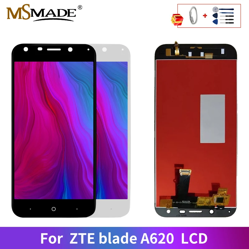 

For ZTE Blade A620 Display LCD Touch Screen Digitizer Display Replacement Parts For A602 Voyage 4 Plus Voyage 5 LCD Display