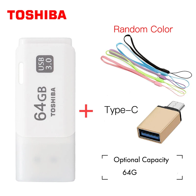 USB флеш накопитель TOSHIBA 64 ГБ 3 0 ГБ|toshiba usb|usb 3.0flash drive 64gb |