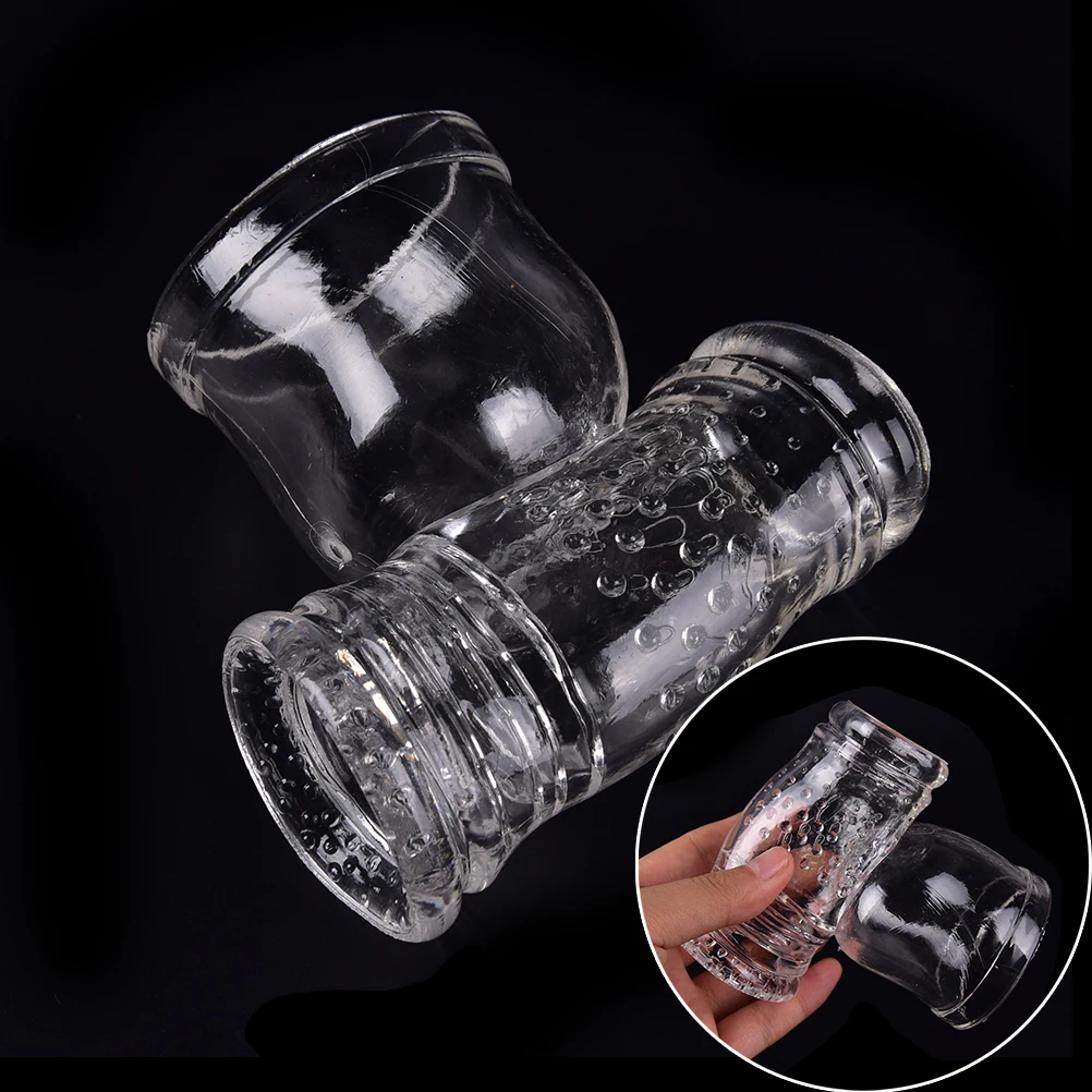 Прозрачный большой AV-вибратор головной убор секс-игрушки волшебная палочка