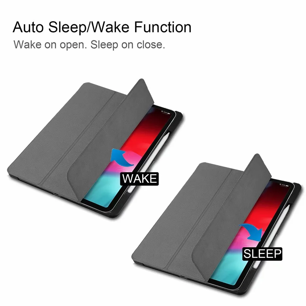 Прямая поставка Wake/Sleep Stand чехол с держателем карандаша для iPad Pro 12,9 дюйма горячие продажи чехлы