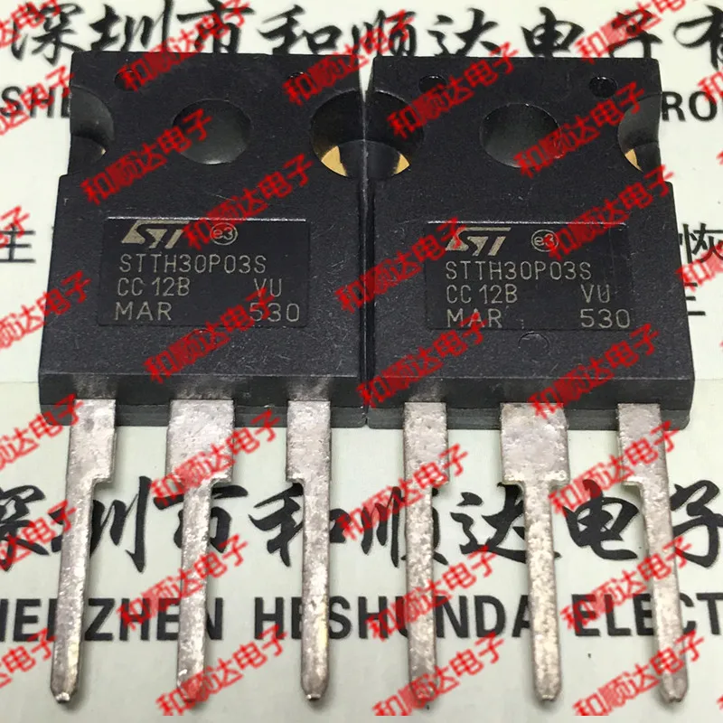 10 шт./лот STTH30P03S новые имеющиеся быстрая 300V 30A TO-247