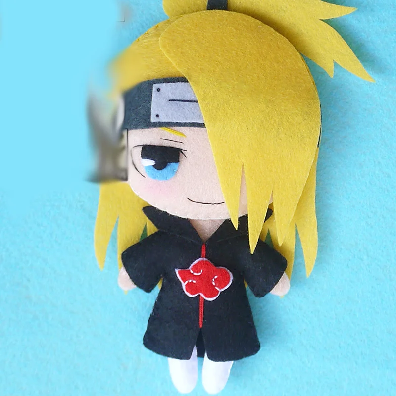 1pcs-Handmade-Anime-Naruto-Cartoon-Hokage-Uzumaki-Naruto-Toy-Keychain-Bag-Cosplay-Doll-DIY-Material-for