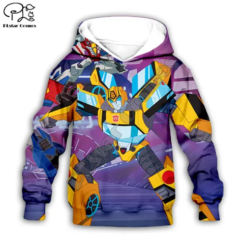Kids Hoodie Детская одежда; толстовка с 3D-принтом шмеля; пуловер для маленьких мальчиков и девочек; свитер с длинными рукавами и рисунком; Верхняя одежда; 1 - Цвет: Kids Hoodie