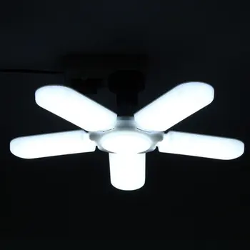 

Super Bright Industrial Lighting 80W Led Fan Garage Light 85-265V 2835 Led High Bay Industrial Lamp for workshop