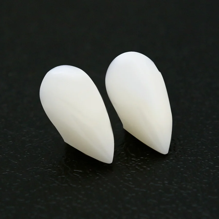 Halloween Cosplay Vampire Teeth Fangs Dentures Prop Halloween Costume Props False Teeth Solid Glue Adhesive Makeup Props