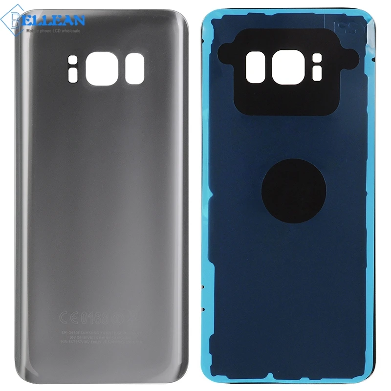 Dinamico S8 G950 Корпус задняя крышка чехол для Samsung Galaxy S8 G950 батарея задняя крышка стеклянная панель Задняя крышка корпуса Дверь 10 шт