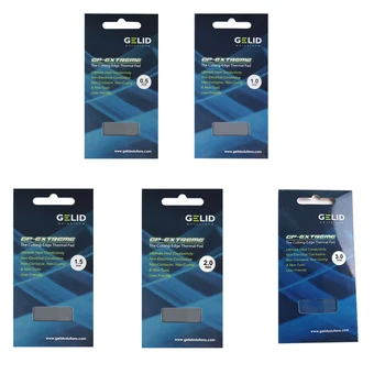 

Thermal Mad GELID Notobook Heat Dissipation Silicone Pat For North South Bridge 12W/mk 80x40mm 0.5/1.0/1.5/2.0/3.0mm Thickness