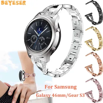 

Metal bracelet band For Samsung Gear S3 Cassic/Frontier watches straps replacement wristband For Huawei Watch GT wrist strap