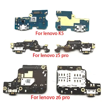 

New For Lenovo S5 K5 Z5 Pro Z6 Lite Z5S Dock Connector Micro USB Charger Charging Port Flex Cable Microphone Board