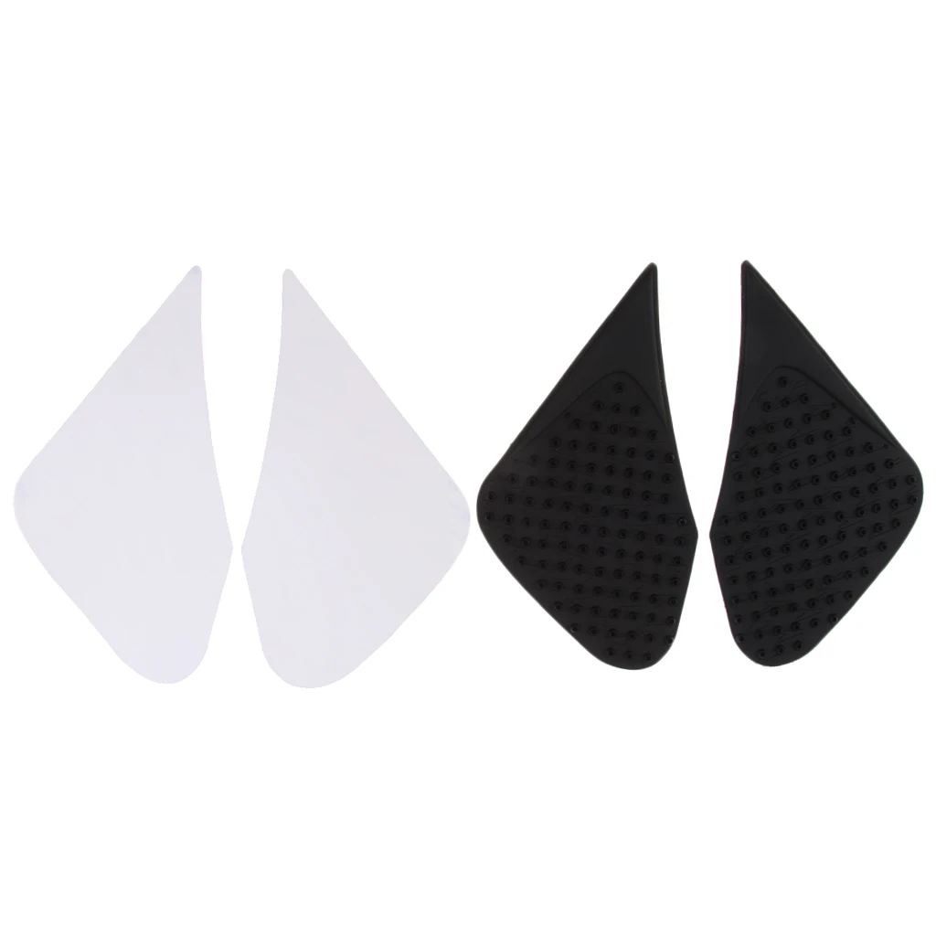 1 Pair Gas Tank Protectors, Tank Traction Pad Side Fuel Grip Decal Knee Protector For Yamaha YZF R3 2013-2016