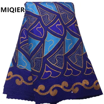 

MIQIER 100% Cotton African Laces Fabric 2020 High Quality nigerian Wedding Party Dress Embroidery Tulle Dress French latest