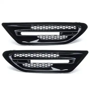 

New Pair Car Side Air Flow Vent for Fender Grilles For BMW F10 F11 M5 Sedan 2011 2012 2013 2014 2015 2016 2017