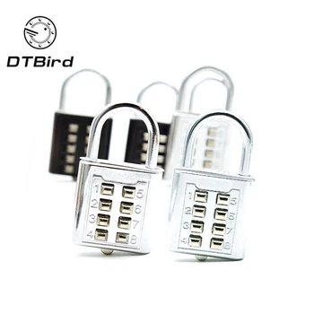 

8 Digit Button Combination Padlock Digit Push Password Lock for Locker Drawer Cabinet Door Security Hardware Tool